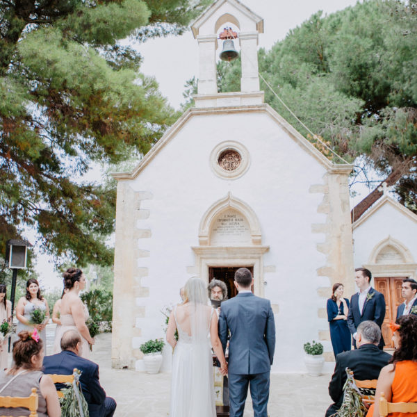 stylish destination wedding in Chania, Crete, Greece