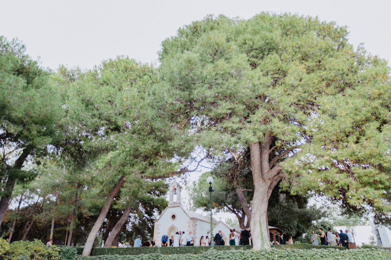 Beautiful scenery of a Greek destination wedding in Profitis Ilias, Chania, Crete.